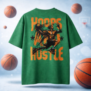 Hoops Hustle Oversized Tee