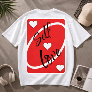 Self Love Card Oversized Tee